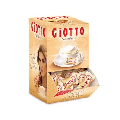 Giotto 120 Haselnussgebäckkugeln mit einer Milchhaselnusscreme 516g