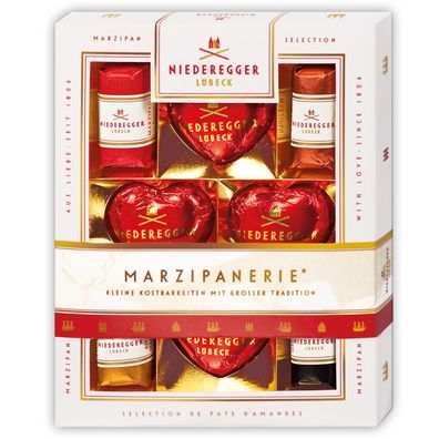 Niederegger Marzipanerie Pralinen mit Zartbitter Schokolade 100g