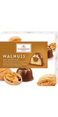 Niederegger Marzipan Pralinés Walnuss Vollmilch Schokolade 102g