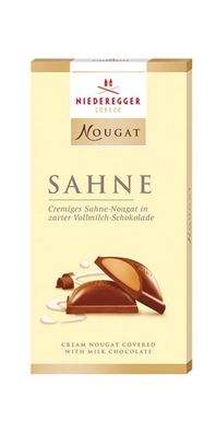 Niederegger Nougat Schokolade Sahne Vollmilch Schokolade 100g