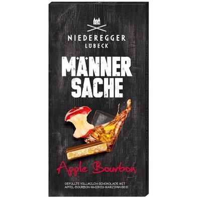 Niederegger Marzipan Tafel Apple Bourbon Vollmilch Schokolade 110g