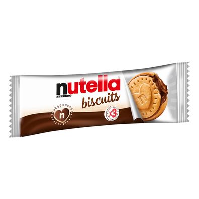 Nutella Biscuits 3er Keksgebäck Mit Einem Herz Aus Nutella 41g