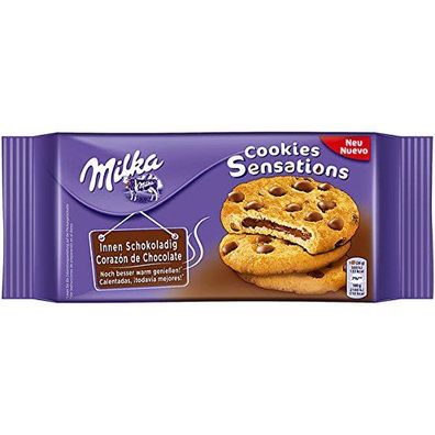 Milka - Cookies Sensations Innen Schokoladig - 156g