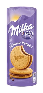 Milka Choco Pause Schokokekse Doppelkeks mit Cremefüllung 260g