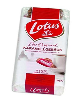 Lotus Biscoff Karamellgebäck perfekt zu Heißgetränken 156g 1er Pack
