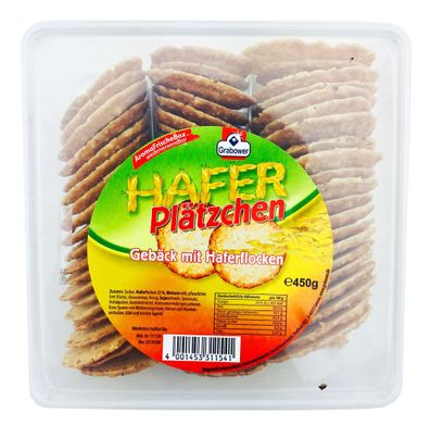 Grabower Hafer Plätzchen,450g