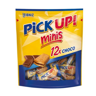 Leibniz Pick Up Choco Minis Keks und knackiger Schokolade 127g