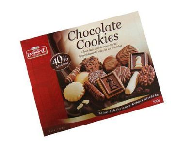 Lambertz Chocolate Cookies 40%Schokolade, 4er Pack (4 x 500 g Packung)