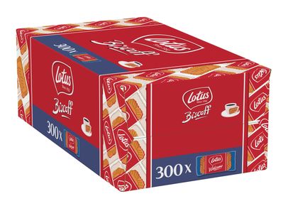 Lotus Biscoff Karamellgebäck perfekt zu Heißgetränken 300 Stück