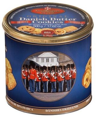 Dänische Buttercookies Royal Dansk dänisches Buttergebäck 500g 3er Pack