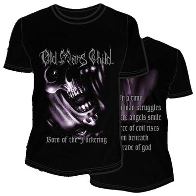 Old Man´s Child Born of the Flickering T-Shirt NEU & Official!