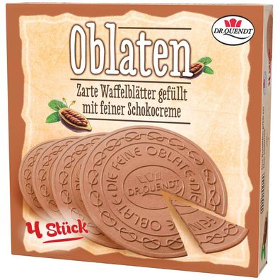 Dr Quendt Oblaten Waffelblätter mit Schokoladencremefüllung 150g