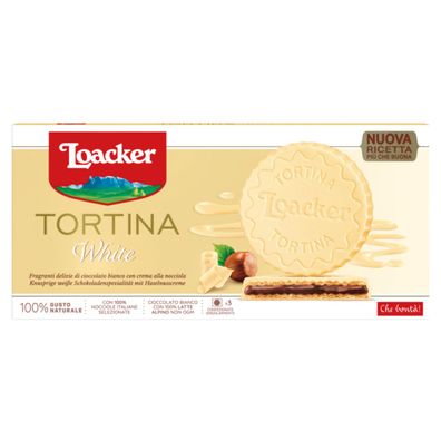 Loacker Gran Pasticceria Tortina White knusprige Waffelblättchen 63g