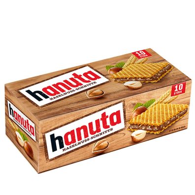 Ferrero Hanuta Haselnussschnitte mit feinen Haselnüssen 200g