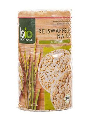 Bio Zentrale Bio Reiswaffeln natur knusprig luftig Glutenfrei 100g