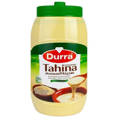 Durra Tahine Sesampaste - Tahini 2 x 800g Protein Reich Vegan vegetaris Eiweißreich