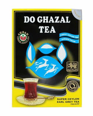 Do Ghazal Tee- als Loser Tee, in Schwarztee - Earl Grey 2 x 500g