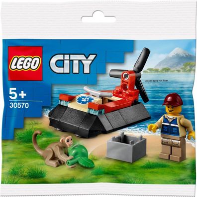 LEGO 30570 City - Luftkissenboot für Tierrettungen