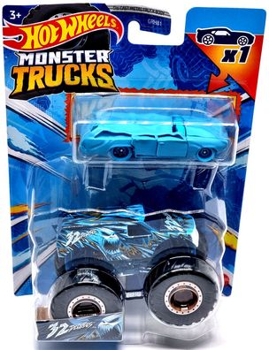 Mattel Hot Wheels doppel Pack Auto + Monster Trucks HKM15 32 Degrees