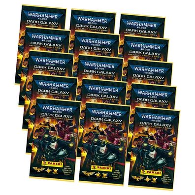Warhammer 40.000 Dark Galaxy Karten - Trading Cards (2023) - 15 Booster Sammelkarten