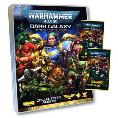 Warhammer 40.000 Dark Galaxy Karten - Trading Cards (2023) - 1 Sammelmappe + 2 ...