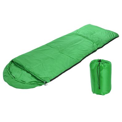 Toboli Schlafsack Grün 210x75cm Deckenschlafsack 950g Erwachsene Decke Camping