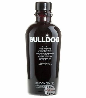Bulldog Gin (40 % vol., 1 Liter)