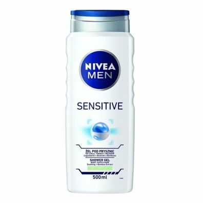 Nivea Men Sensitive Duschgel 500 ml Für Männer