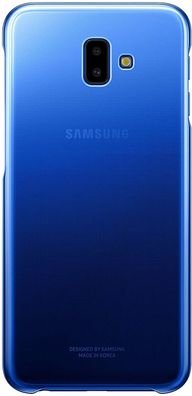 Original Samsung Galaxy J6+ Gradation Cover Blue Neuware vom DE Händler EF-AJ610