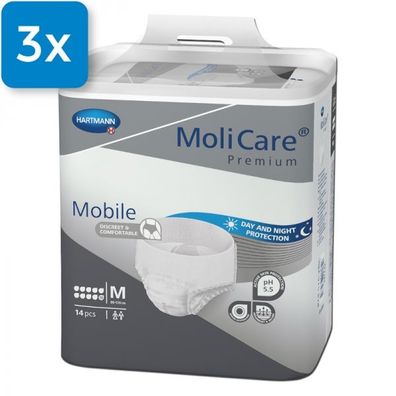 Molicare Premium Mobile 10 Tropfen M 3 x 14 Stück