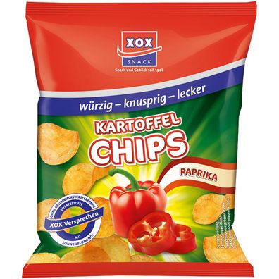 XOX Kartoffelchips Paprika