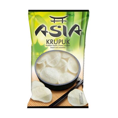 XOX Asia Krupuk Chips aus Krabben Asiatische Krabbenchips Snack 100g