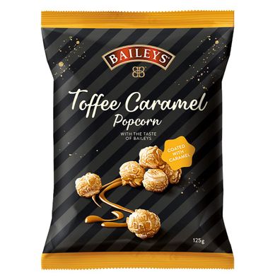 Baileys Toffee Caramel Popcorn mit Irish Cream Likör Geschmack 125g