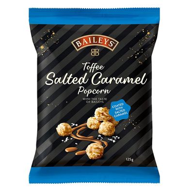 Baileys Toffee Salted Caramel Popcorn mit Irish Cream Likör 125g