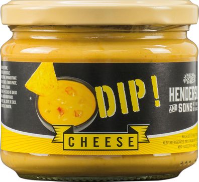 Henderson Sons Cheese Jalapeno Dip cremig pikant 12er Pack 300g