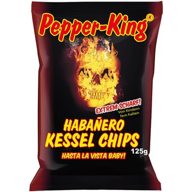 XOX Pepper King Habanero Chips