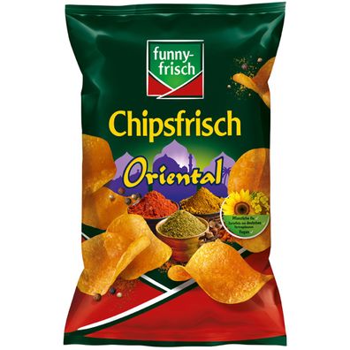 funny frisch Chipsfrisch Oriental vegetarisch vegan Chipstüte 150g