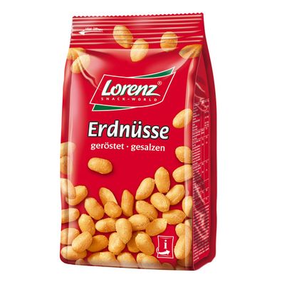 Lorenz Erdnüsse geröstet und gesalzene Erdnusskerne Snack 200g