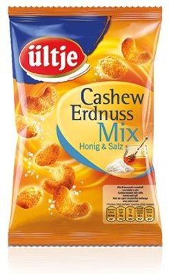 ültje Cashew Erdnuss Mix aus Cashew und Erdnüssen mit Honig & Salz 200g