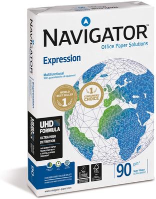 Navigator Inkjet Expression 90g/ m² DIN-A4 - 500 Blatt weiß