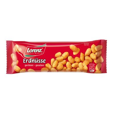Lorenz Erdnüsse geröstet und gesalzen klassiche Peanuts 40g 28er Pack
