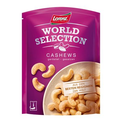 Lorenz Selection Cashews geröstete und gesalzene Cashewkerne 100g