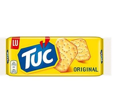 Tuc Cracker Snack Klassiker Salzgebäck Original Geschmack 100g