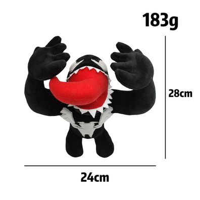 Anime Venom Plüsch Puppe Kinder Tierspielzeug Stofftier Toy Doll 28 * 24cmGeschenk