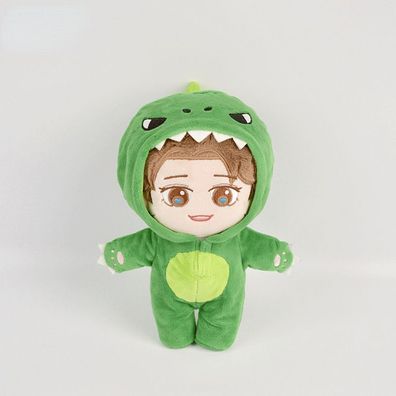 Kpop EXO CHEN Plüsch Puppe mit Kleidung Kinder Spielzeug Stofftier Geschenk 20cm