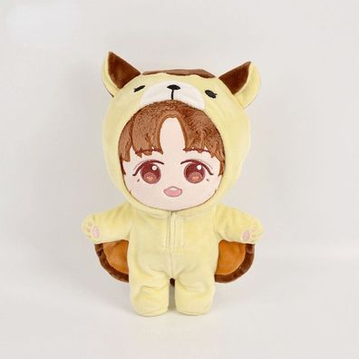Kpop EXO BAEK HYUN Plüsch Puppe mit Kleidung Kinder Spielzeug Geschenk 20cm