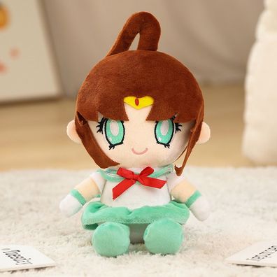 Anime Sailor Moon Jupiter Plüsch Puppe Kinder Tierspielzeug Stofftier Geschenk