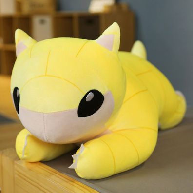 Anime Pokemon Sandshrew Plüsch Puppe Wurfskissen Sofa-Kissen Spielzeug 80cm