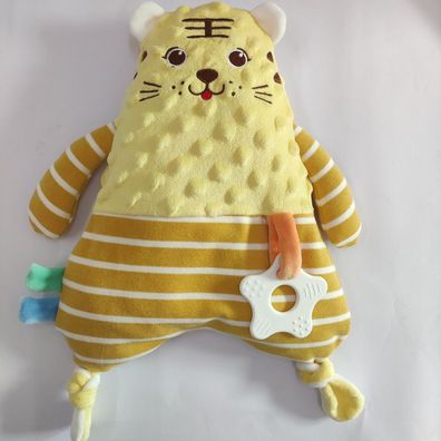Cute Tiger Kalb Babypuppen Baby Komfortspielzeug Kleinkind Schlaf Doll 33cm