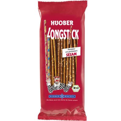 Huober Bio Longsticks knuspriges Laugengebäck mit Sesam 150g